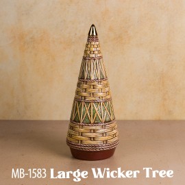 Ceramic Bisque Large Wicker Tree Ceramic Bisque Large Wicker Tree
